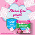 WHISPER 50 Ultra Soft Sanitary Pads - Pieces (XL)