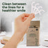 Natural Dental Floss Picks, Mint Flavored Toothpicks, 2-in-1 Natural Floss & Toothpicks, 200 Count