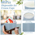 Maxdot 60pcs 3oz Frozen Dessert Cups, Disposable Ice Cream Cups, Paper Yogurt Bowls, for Hot and Cold Foods, Suitable