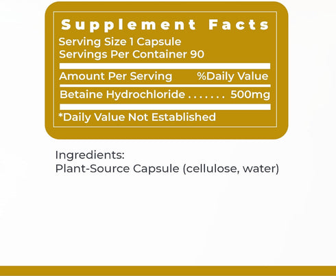 Premier Research Labs – Premier HCL, Superior Digestive Support, 90 Plant-Source Capsules