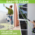 LILISPAI 152" 2-in-1 Professional Window Squeegee Cleaner Tool with Extension Pole, Squeegee for Window Cleaning Kit