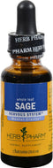 Herb Pharm Certified Organic Sage Liquid Extract, 1 Ounce, Mental Clarity Support