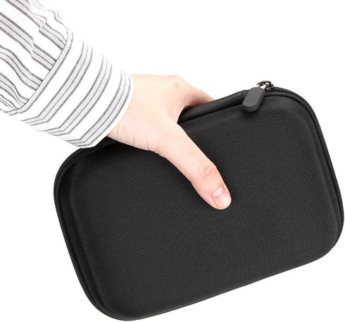 Hipiwe Hard Shell Essential Oil Carrying Case, Holds 12 Bottles (5ml, 10ml, & 10ml Rollers), Travel Size Organizer,