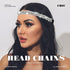 JEAIRTS Light Up Headbands, Glowing Led Rhinestone Headpiece, Sparkly Crystal Hair Band for Women