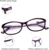 EYEGUARD 2 Pairs Reading Glasses for Women, Ultra Clear Spring Hinge Readers, +3.00
