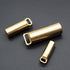 3 Air-Tight EDC Accessory Case, Pill Fob Capsule Keychain, Waterproof Match Case, Battery Holder, Outdoor Survival
