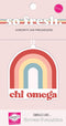 Chi Omega Rainbow Air Freshener, 2/Pack, Flowers & Sunshine Scent