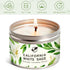 Set, 6-Pack 6oz Sage Candle Gift Natural Soy Wax Aromatherapy Scented Candles, Clean Burn & Lead-Free Cotton Wicks