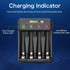 Rechargeable AA Batteries 1.5V 3400mWh High Capacity, 4 Packs with 2H Fast Smart Charger, 1500 Cycles
