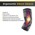 INDEEMAX Copper Elbow Compression Sleeve - 1 Pair Tennis Elbow Brace for Pain Relief and Support