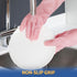 BOOMJOY Heavy Duty PVC Cleaning Gloves, Reusable Medium Gloves for Kitchen, Bathroom, Gardening, Pet Care - 3 Pairs