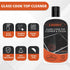 Glass Stove Top Cleaner Kit 12 oz, Non-Abrasive Cooktop Cleaner and Polish with Scrubbing Pad, Handle, Scraper, Cloth