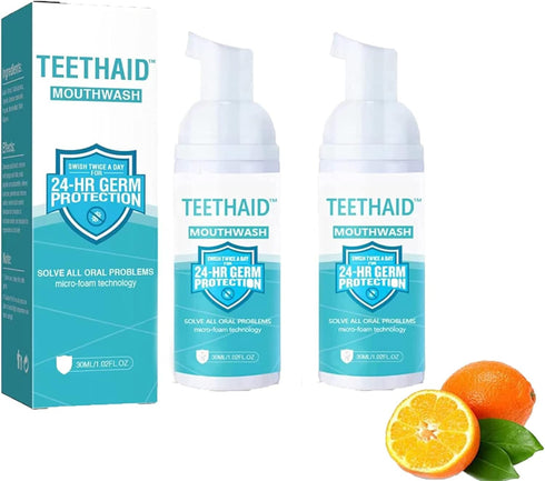 Teeth Whitening Toothpaste & Mouthwash, Travel Toothpaste for Kids & Fluoride Free for Adults