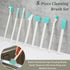 Zoolinn 8-Piece Set Small Cleaning Brush for Tight Spaces, Mini Crevice Brushes for Household Use, Ideal