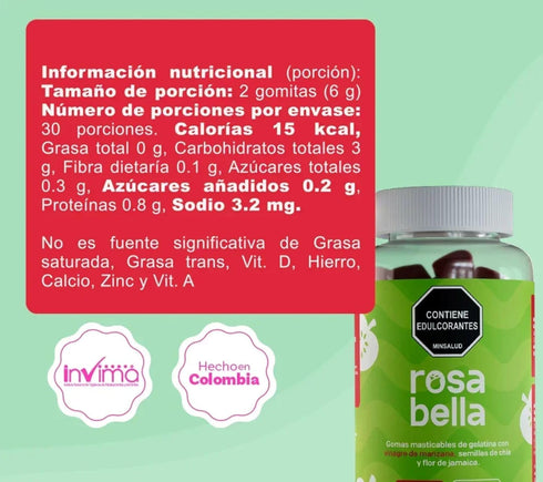 SHAEIO Vitaminas para Mujeres | Gomitas de Vinagre de Manzana | Ayuda a Combatir la hichazn Abdominal | Gomitas para