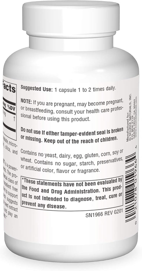 Source Naturals Grape Seed Extract, 100 mg Antioxidant Protection, 120 Capsules