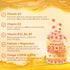 WEEVIT D3 10000iu K2 MK7) 200mcg Gummies Omega-3, B12, K2 D3 Vitamin & (as w/Calcium, Magnesium, Vitamin C, Supplement