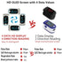 Pulse Oximeter Fingertip with Respiration, SpO2 Pulse Rate Oxygen Meter, OLED Oximetry, Includes Batteries & Carry Bag