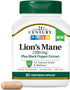 21st Century Lion's Mane 2,100 mg Vegetarian Capsules, Plus Black Pepper Extract, 60 Count