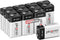 PKUNIN 9V Batteries 12 Pack Alkaline 9 Volt Battery for Smoke Detector Long-Lasting