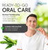 12 Pack Disposable Bamboo Toothbrushes with Built-in Toothpaste, Individually Wrapped, Soft Bristles for Travel