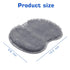 SZZYXD Shower Foot Scrubber Mat Back Washer Exfoliating Bath Wash Pad Wall Mounted Slip Suction Cups for Use in Cleaner