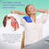 My Heating Pad for Pain Relief - Moist Microwavable Hot Pack, Blue