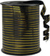 Black Gold Rimmed Curling Ribbon, 219 Yard for Present Wrapping, Balloon Ribbon, Birthday, Party, Festival Decor