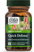 Gaia Herbs Quick Defense - Fast-Acting Immune Support Supplement with Echinacea, 20 Vegan Liquid Phyto-Capsules