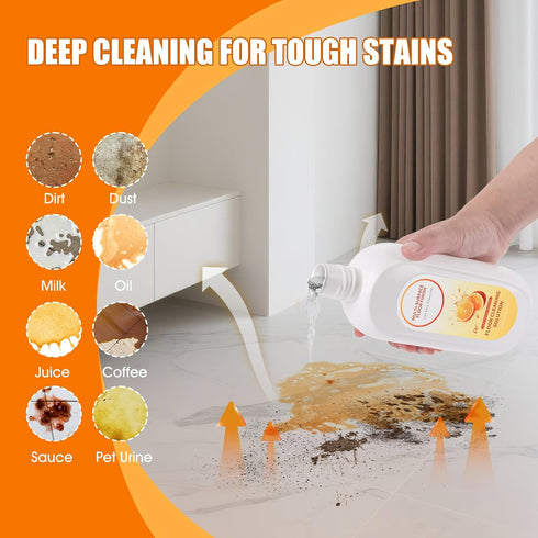 NXPPYY 2 Floor Cleaning Solution Compatible with Tineco iFLOOR Series, All Robot Vacuums & Wireless Wet-Dry Mops