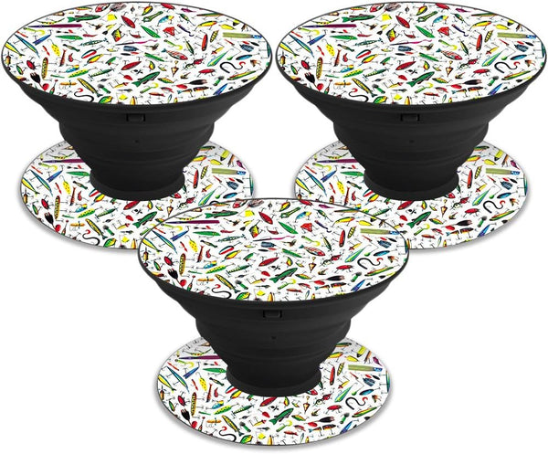 MightySkins Skin for PopSocket PopSocket - Bright Lures | Unique, Durable Vinyl Decal Wrap Cover | Easy to Apply,