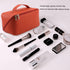 Large Capacity Travel Cosmetic Storage Bag with Handle, Portable Zipper Toiletry Bag for Women and Girls