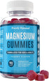 Purely Optimal Magnesium Citrate Gummies - 90 Gummies for Kids & Adults, Delicious Cherry Flavor for Sleep & Muscle