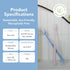 Set 3 Reseio Eco Toothbrush with Replaceable HeadsSoft BristlesPlastic-FreeBPA-FreeSustainable Oral CareTravel Pouch