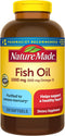Nature Made Fish Oil 1000 mg Softgels, Omega 3 Fish Oil for Healthy Heart Support, 320 Softgels