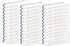 Bar Mops Blue Stripe Pack of 36 Kitchen Towels, 16x19 Multi-Purpose for Home, Restaurant, and Cleaning