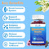 Quercetin Gummies for Kids, Adults, 1200mg Organic Quercetin with Bromelain, Elderberry, Vitamin C, 60Ct