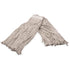 SPARTA Flo-Pac Cotton Mop Head ¦ Cut-End, Narrow Band with White Band for Organized Cleaning, 32 Inches, Tan