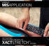 Theraband Hot Red/Black - 2" X 1" Strips