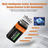YISHDA 9V 9 6F22 2Pack USB Rechargeable Batteries Lithium Volt Battery for Smoke Detector Square Battery, Long-Lasting