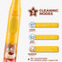 Vekkia Sonic Rechargeable Kids Electric Toothbrush, 3 Modes, 24000 Strokes, IPX7 Waterproof, 2-Min Timer, Yellow