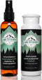 Lumi Outdoors Natural Shoe Deodorizer Spray and Foot Powder Bundle - Lemon