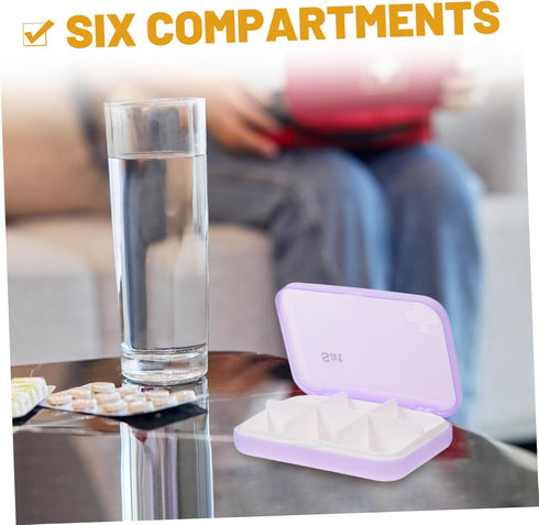 Travel-Friendly Weekly Pill Organizer - Cute & Sturdy Medicine Case