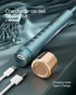 USB Rechargeable Sonic Electric Toothbrush for Adults, High Vibration Teeth & Gum Care, Soft Dupont Brush Heads, Green