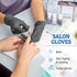 Disposable Grey Nitrile Gloves, 50 and 200 Count, Latex-Free Medical Gloves for Safety
