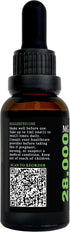 GreenIVe Hemp Drops 28,000mg Organically Grown Pure Hemp Oil Drops, Vegan Omegas, Natural Potent Results (4 Pack)