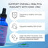 Eidon Ionic Minerals Liquid Zinc Concentrate, Ionic Zinc Supplement Drops, 2 oz, Immune System Support