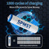 SPMST 8 Pack,1200mWh 1.5V 1600 Rechargeable AAA Lithium Batteries Tripe a Batteries Lithium, Cycles Long Lasting AAA