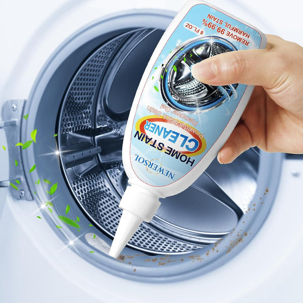 NEWERSOL Black Stain Remover Gel Washing Machine Cleaner Front Loader Grout Cleaner Home