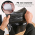 Disposable Car Trash Bags, Pack of 100, Portable Self Adhesive Vomit Bags for Cars, Black